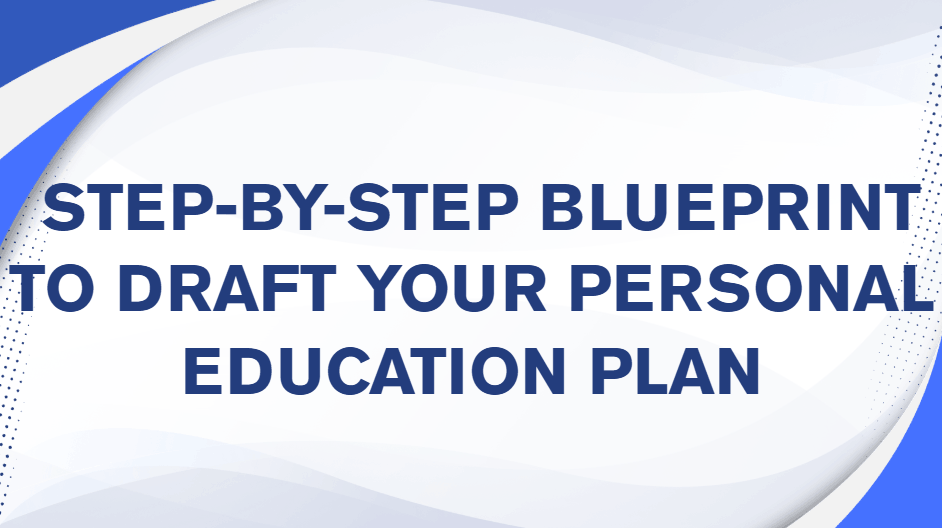Personal Education Plan