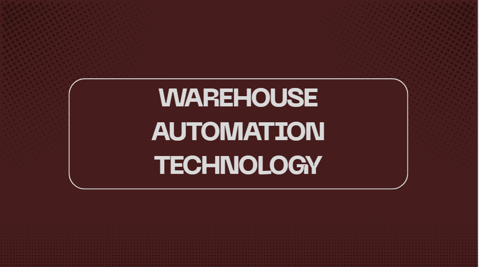Warehouse automation technology