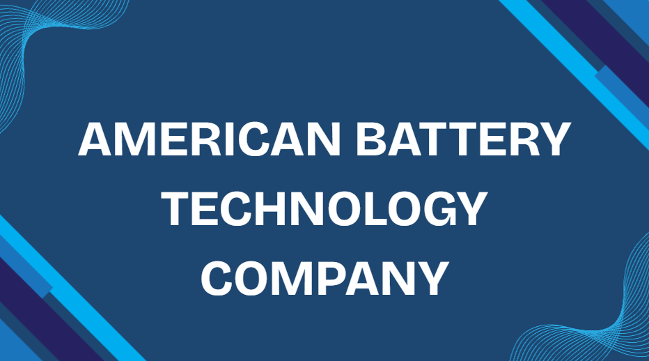 American battery technology company
