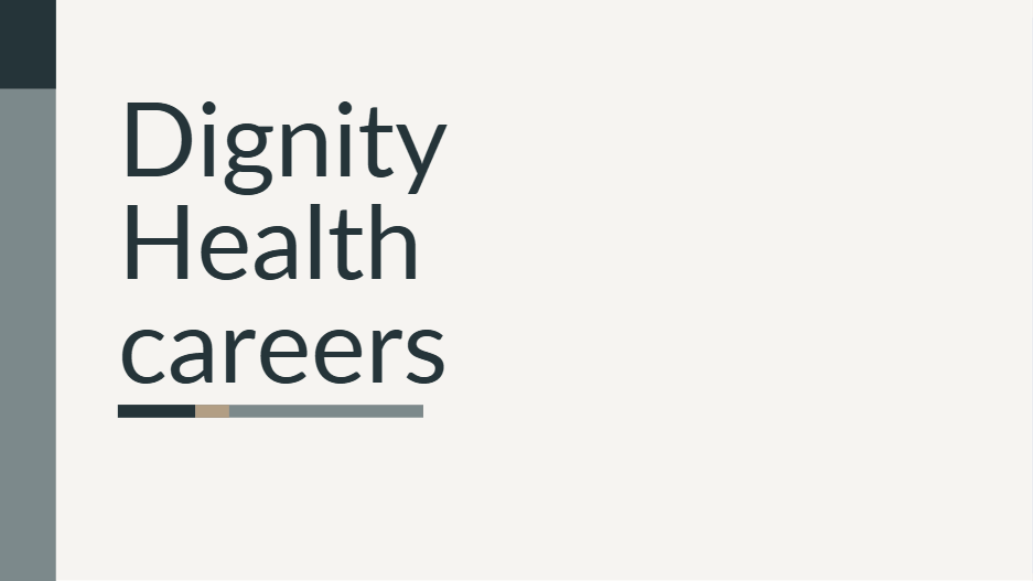 Dignity Health careers