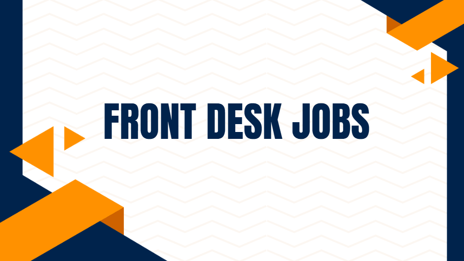 Front Desk Jobs