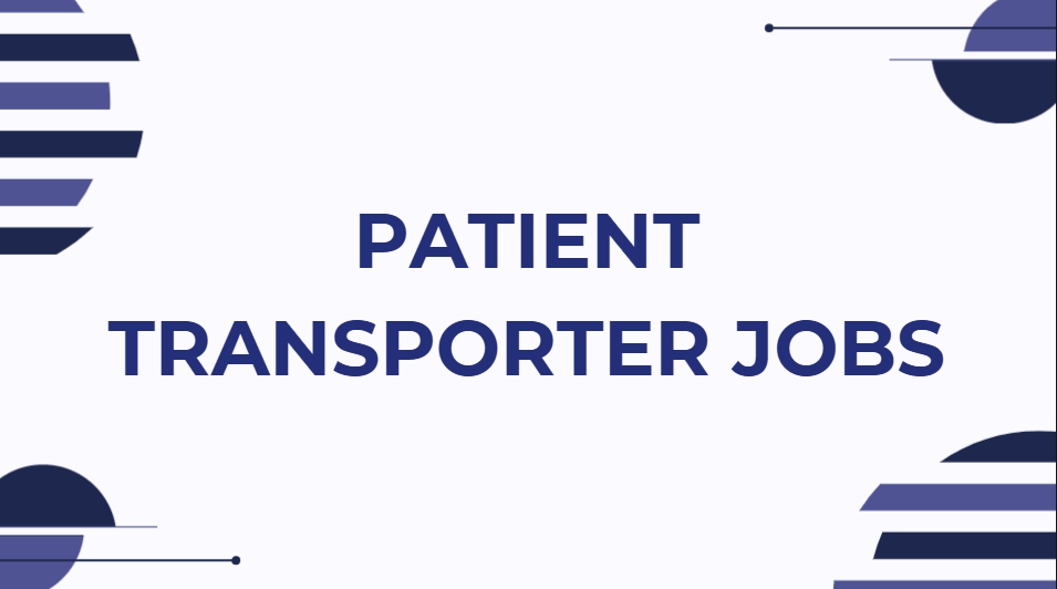 Patient Transporter Jobs