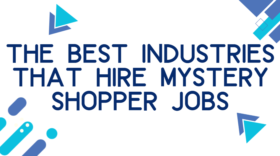 Mystery Shopper Jobs
