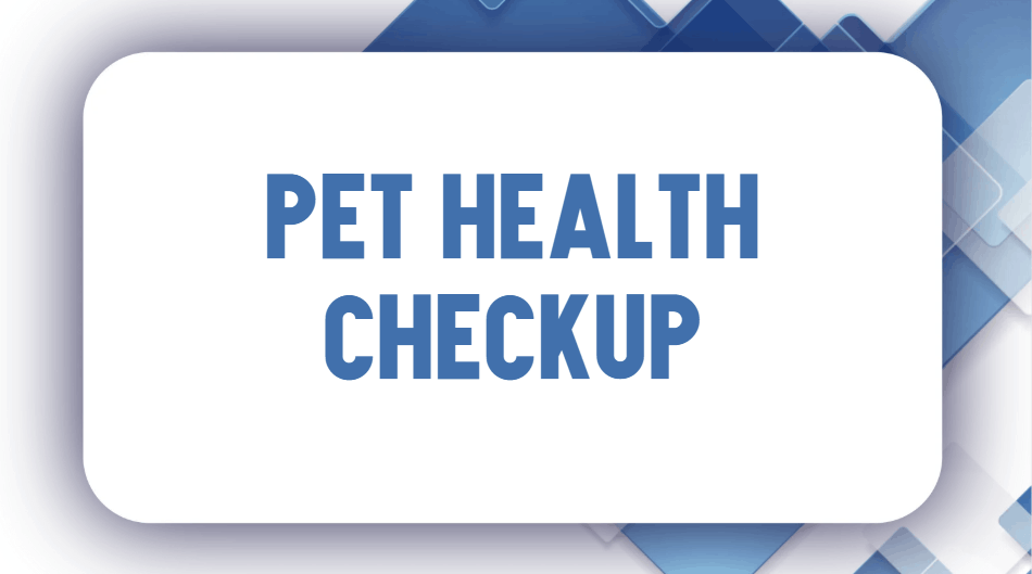 pet health checkup