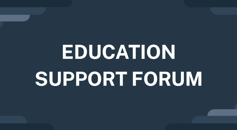 Education support forum