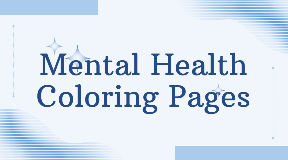Mental Health Coloring Pages