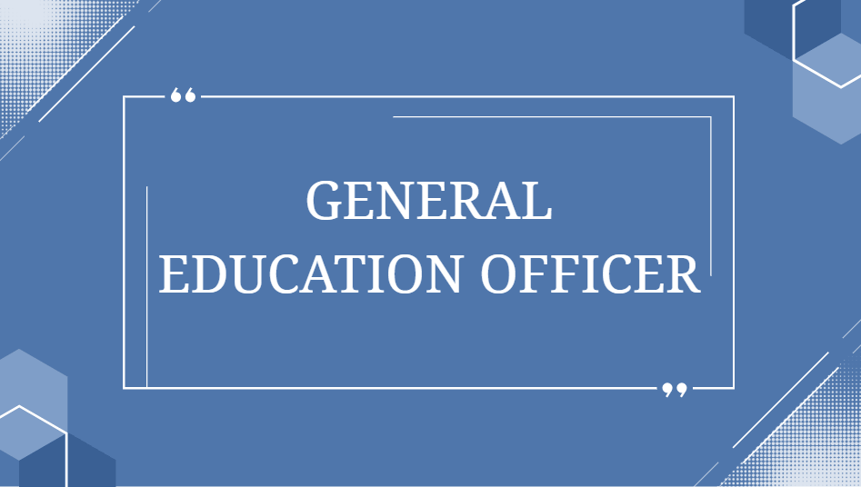 General Education Officer