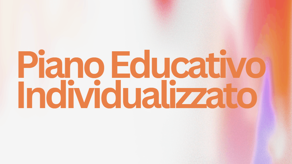 piano educativo individualizzato
